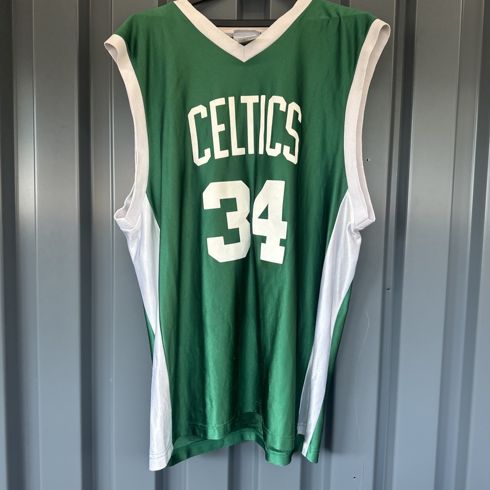 Paul Pierce Jersey‎ Mens Size XL Boston Celtics NBA Basketball Green